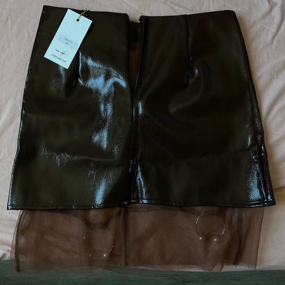 ZYA Leather skirt - Picture 3 of 3